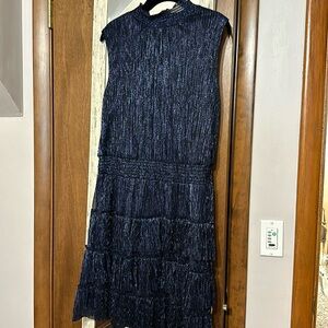 Midnight Blue Party Dress